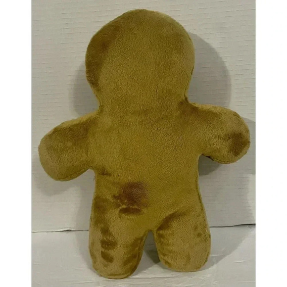 Christmas Gingerbread Man Pillow Target Bullseye Playground NWOT - Picture 2 of 2